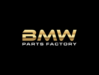 BMW Parts Factory logo design by p0peye