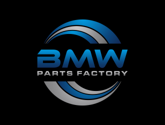 BMW Parts Factory logo design by p0peye