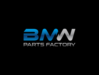 BMW Parts Factory logo design by diki