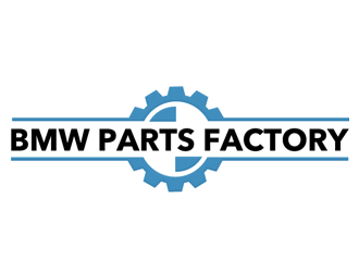 BMW Parts Factory logo design by megalogos