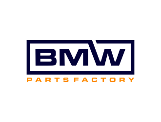 BMW Parts Factory logo design by ammad