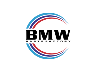 BMW Parts Factory logo design by ammad