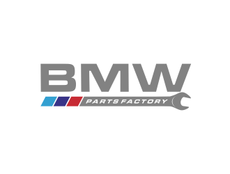 BMW Parts Factory logo design by ammad
