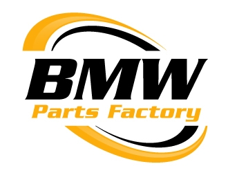 BMW Parts Factory logo design by AamirKhan