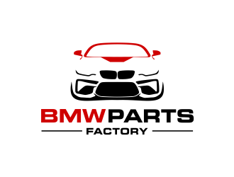 BMW Parts Factory logo design by Girly