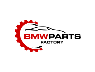 BMW Parts Factory logo design by Girly