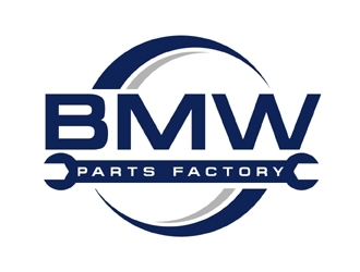 BMW Parts Factory logo design by MAXR