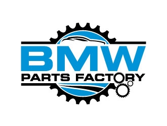 BMW Parts Factory logo design by maze