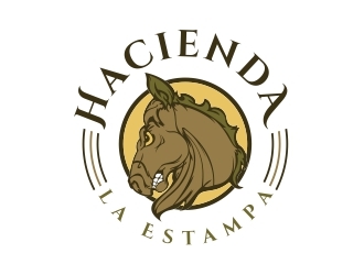 Hacienda la Estampa logo design by dibyo