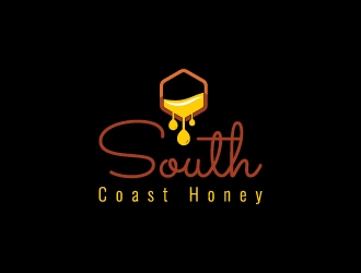 South Coast Honey logo design by aryamaity