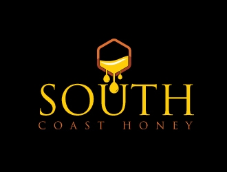 South Coast Honey logo design by aryamaity