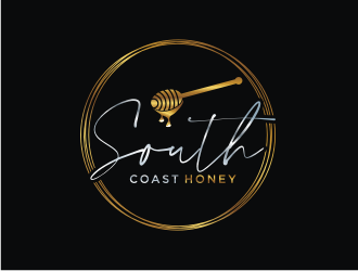 South Coast Honey logo design by bricton