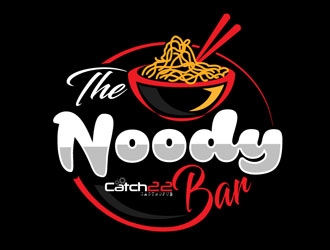 The Noody Bar (By Catch 22 Gastropub) logo design by DreamLogoDesign
