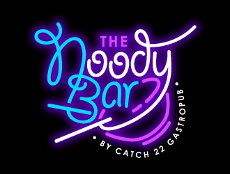 The Noody Bar (By Catch 22 Gastropub) logo design by REDCROW