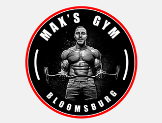 Max’s Gym logo design by XyloParadise