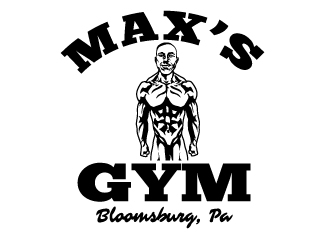 Max’s Gym logo design by aRBy