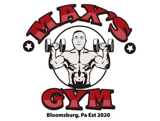 Max’s Gym logo design by DreamLogoDesign