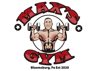 Max’s Gym logo design by DreamLogoDesign