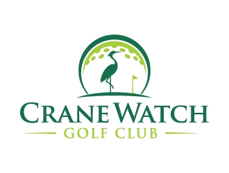 Golf Course operator. The new name is Crane Watch Golf Club.  logo design by jaize