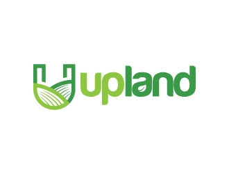 Upland logo design by invento