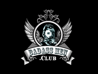 BadAssMen.Club logo design by bougalla005