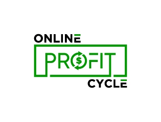 Online Profit Cycle logo design by Erasedink