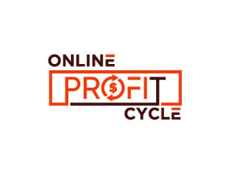 Online Profit Cycle logo design by Erasedink