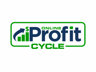 Online Profit Cycle logo design by agus