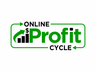Online Profit Cycle logo design by agus