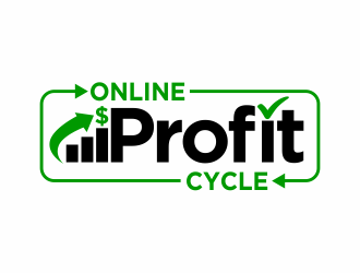 Online Profit Cycle logo design by agus