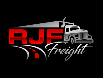 RJF Freight logo design by cintoko