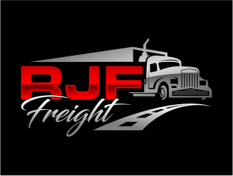 RJF Freight logo design by cintoko