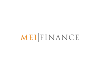 MEI Finance logo design by logitec