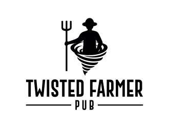 Twisted Farmer Pub logo design by excelentlogo