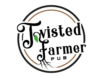 Twisted Farmer Pub logo design by MUSANG
