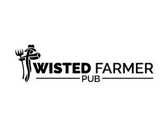 Twisted Farmer Pub logo design by ProfessionalRoy