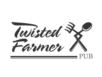 Twisted Farmer Pub logo design by mppal