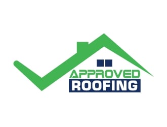 Approved Roofing logo design by AamirKhan
