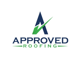 Approved Roofing logo design by Rokc