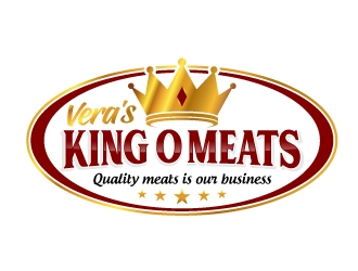 Veras King O Meats logo design by jaize