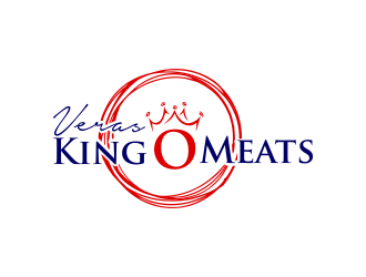Veras King O Meats logo design by Gwerth