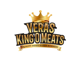 Veras King O Meats logo design by MarkindDesign