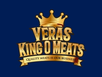 Veras King O Meats logo design by MarkindDesign