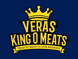 Veras King O Meats logo design by MarkindDesign