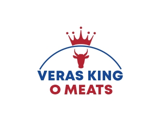 Veras King O Meats logo design by heba