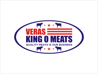 Veras King O Meats logo design by bunda_shaquilla