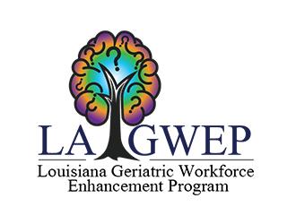 Louisiana Geriatric Workforce Enhancement Program (LA-GWEP) logo design by Bl_lue