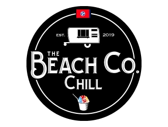 The Beach Company Chill logo design by Suvendu