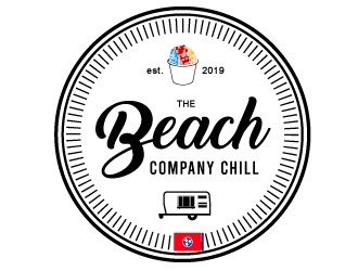 The Beach Company Chill logo design by Suvendu