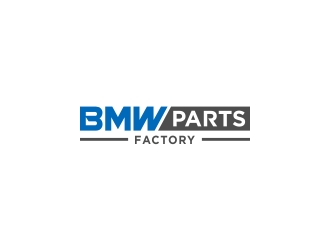 BMW Parts Factory logo design by CreativeKiller